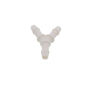 HY630 Y Fitting White Nylon 3/16 HB X 3/16 HB X 3/16 HB