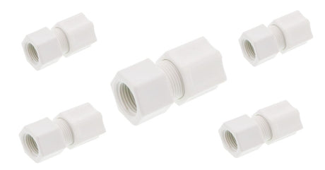 JACO 25-8-6-P-PG Polypropylene Female Connector 1/2 OD Tube x 3/8 FPT