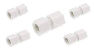 JACO 25-8-6-P-PG Polypropylene Female Connector 1/2 OD Tube x 3/8 FPT