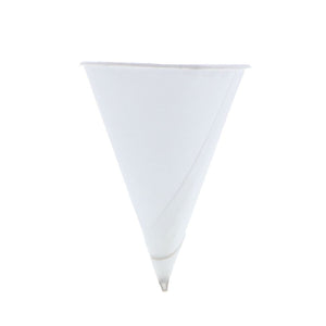 Konie Cone Cups 6oz Rolled Rim