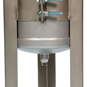 Neo-Pure Swing Bolt Bag Housing, 304L SS, 3" FNPT Buna Seals