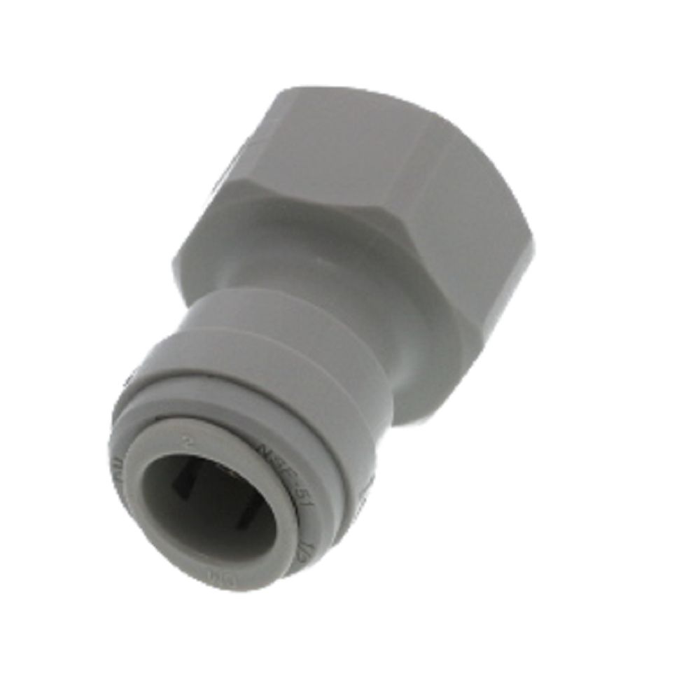 DMfit Female BSPP Connector Cone Type - 1/2" Push-in x 5/8 BSP[P]