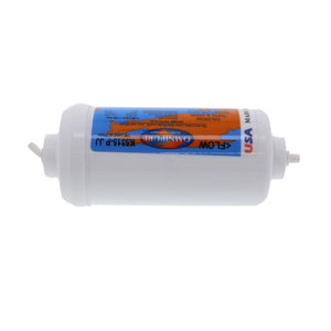 Omnipure Inline K5315-P-JJ 1 mic CTO/Lead/Cyst [w/ Scale Reduction] - 6" x 2.5" Filter - 1/4" Quick Connect