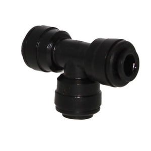 John Guest Union Tee BLACK ACETAL - 22mm