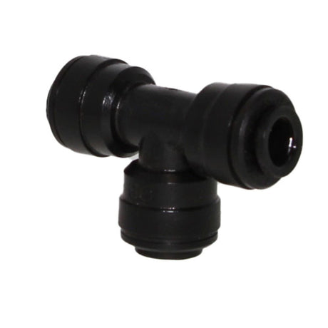 John Guest Union Tee BLACK ACETAL - 18mm