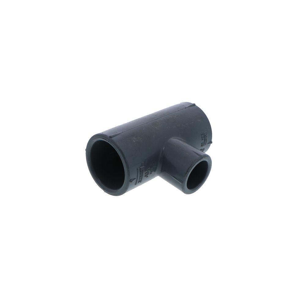 Schedule 80 PVC Tee Socket 1" x 1 "x 1/2"