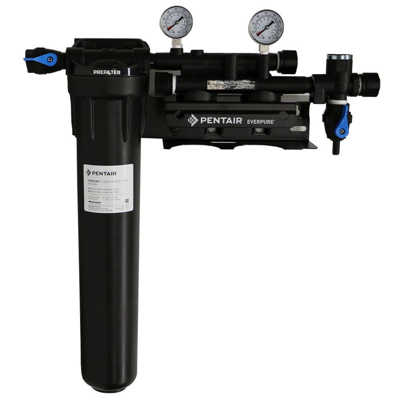 Everpure EV9293-22 Coldrink/Insurice Twin Manifold with 20" Prefilter