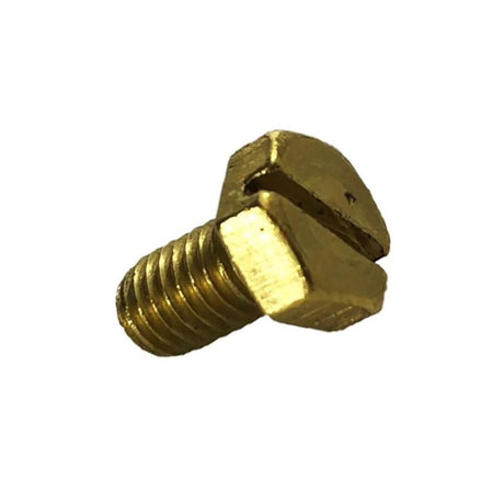Brass M5x8 Flathead Screw Replacement - For Raw Water Pump Cover Plate