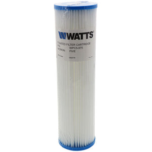 9-3/4" x 2-3/4" Flow-Max Pleated Poly - 5 mic