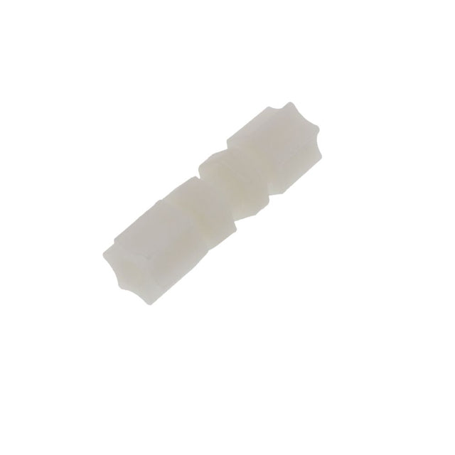 JACO 20-4-N-O Nylon Bulkhead Union 1/4 OD Tube x 1/4 OD Tube