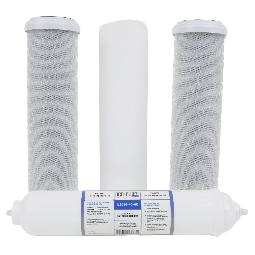 Purwater PW-RO4L and TGI-525 RO System Replacement Prefilter and Postfilter Kit,Specials : American Fashion Style Bags On Sale