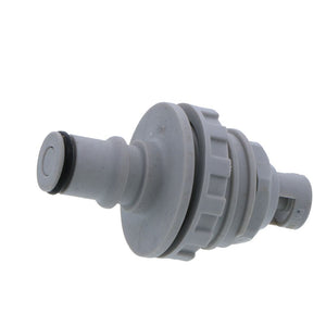 NS4D42002 Valved Panel Mount Hose Barb Coupling Insert 1/8 ID Barb