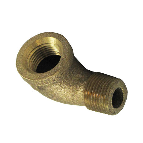Brass Street Elbow 3/8 MPT x 3/8 FPT