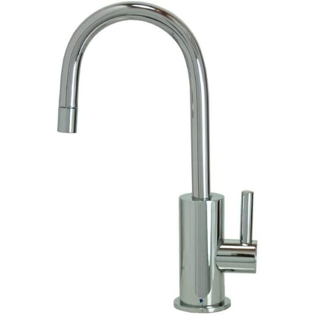 Mountain Plumbing MT1843-NL Contemporary Mini POU Faucet W/ Round Base and Handle