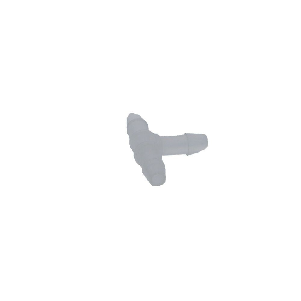 FitQuik Polypropylene Union Tee Barb Fitting - 3/16 ID x 3/16 ID x 3/16 ID