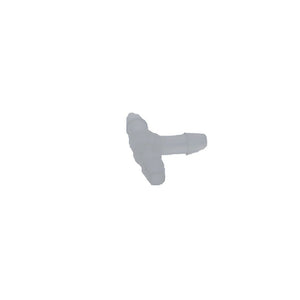 FitQuik Polypropylene Union Tee Barb Fitting - 3/16 ID x 3/16 ID x 3/16 ID