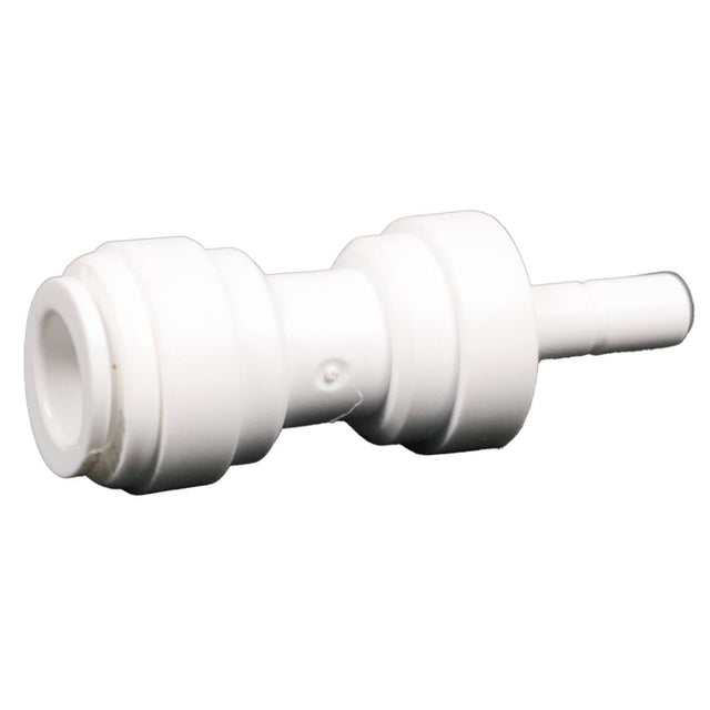 Stem Reducer Check Valve 3/8 OD outlet x 1/4 OD Stem inlet