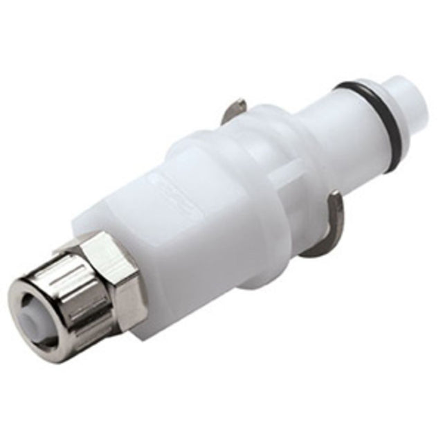 Multi-Mount Valved PTF Coupling Insert - 1/4 PTF Acetal