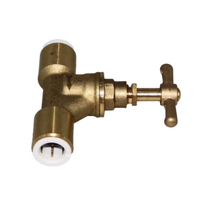 John Guest Brass Stop Valve - 15mm
