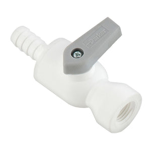 Parker Liquifit Par-Barb Valve Female Connector - 3/8 ID Barb x 3/8 FPT