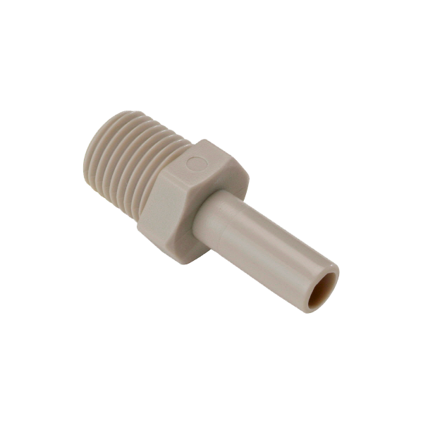 NeoFit - Acetal Gray Stem Adapter 8mm stem x 3/8"BSPT