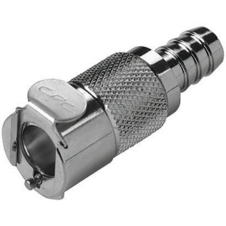 LCD17005V Valved In-Line Hose Barb Coupling Body 5/16 ID Barb FKM [Viton] O-ring