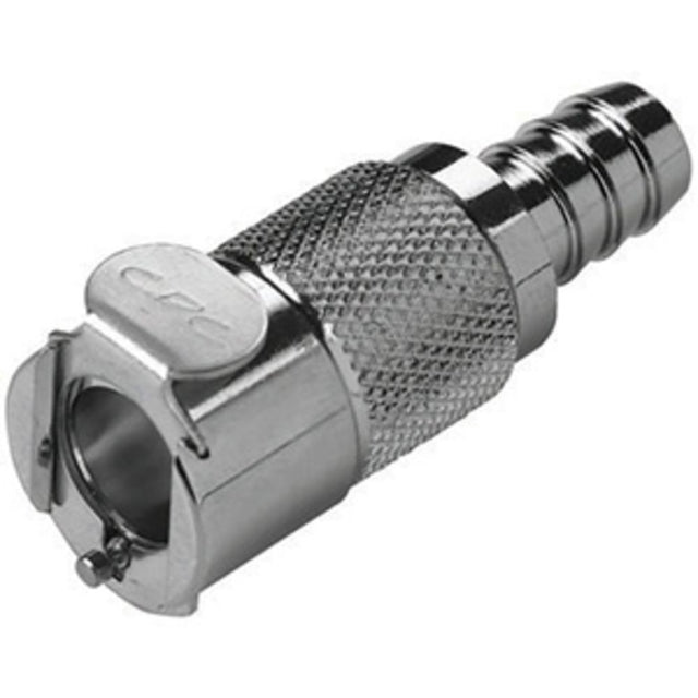 LCD17005V Valved In-Line Hose Barb Coupling Body 5/16 ID Barb FKM [Viton] O-ring