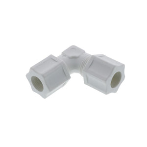 JACO 50-8-P-PG Polypropylene Union Elbow 1/2 OD Tube x 1/2 OD Tube
