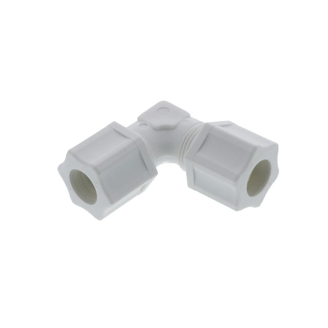 JACO 50-8-P-PG Polypropylene Union Elbow 1/2 OD Tube x 1/2 OD Tube