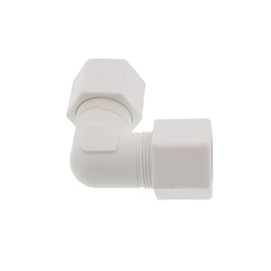 JACO 50-14-P-PG Polypropylene Union Elbow 7/8 OD Tube x 7/8 OD Tube