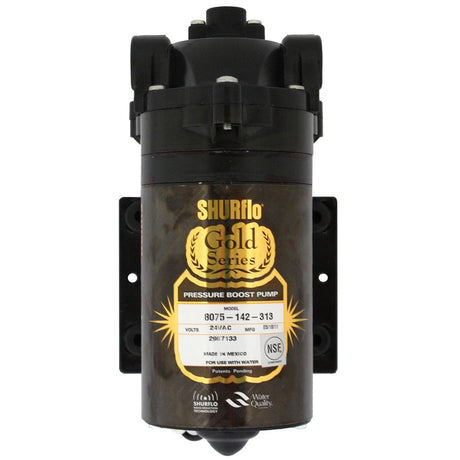 SHURflo 8075-142-313 Gold Series RO Booster Pump 100 GPD 90 PSI 24V