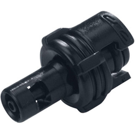 SMM01MBLK Non-Valved Inline Coupling Insert 1/16 Hose Barb