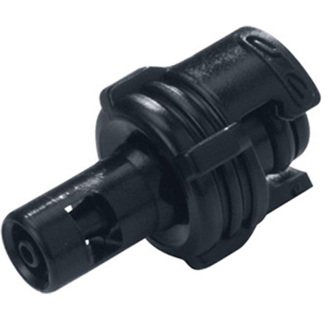 SMM01MBLK Non-Valved Inline Coupling Insert 1/16 Hose Barb