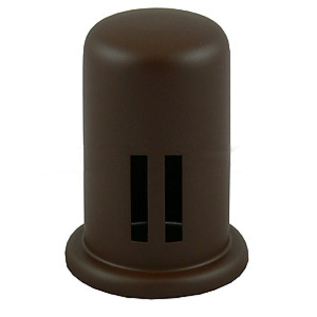 Brass Cover Cap for Twin Inlet Air Gap - Weathered Copper