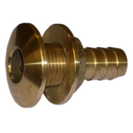 Watts Marine Bronze Barbed Thru-Hull Fitting With Nut - 1-1/8"