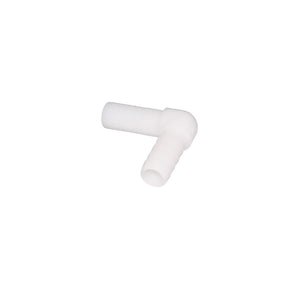 NeoFit - Acetal Natural White Stem Barb Elbow Connector 10mm stem x 6mm barb