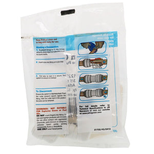 John Guest Fixed Elbow NPTF Polypro - 3/8 x 3/8 NPTF