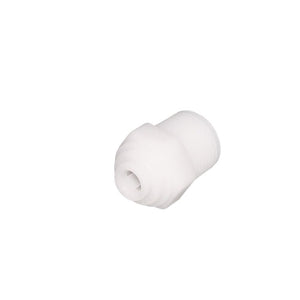 NeoFit - Acetal Natural White Male Connector 3/8" tube x 1/2"NPTF