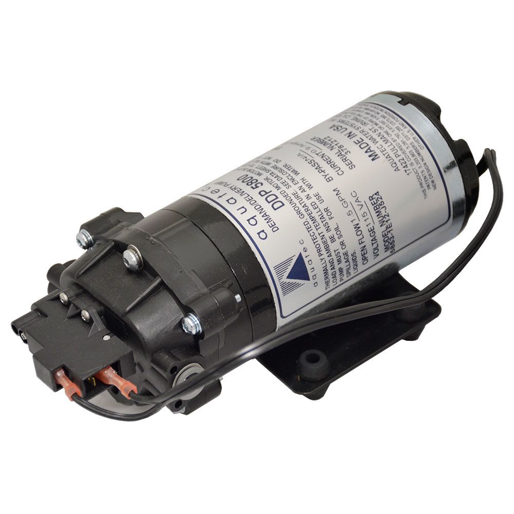 Aquatec 5853-1E12-J524 Pump 1.5 GPM, 3/8"JG, 115V