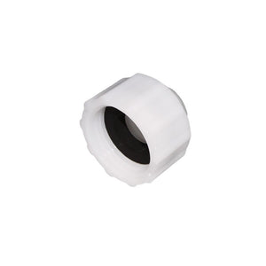 NeoFit - Acetal Natural White F/F Reducer 1/4" x 3/4" Thread BSPP