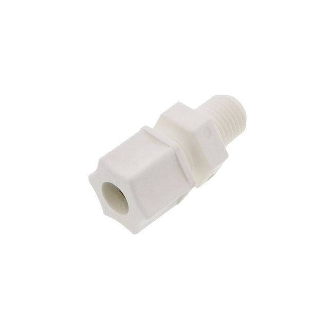 JACO 10-6-4-P-SG Polypropylene Male Connector 3/8 OD Tube x 1/4 MPT