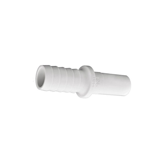 NeoFit - Acetal True White Stem Barb Connector [1/4"] stem x 8mm [5/16"] barb