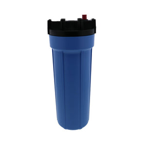Pentek 10" Slim Line Water Filter Housing Black/Blue w/ PR