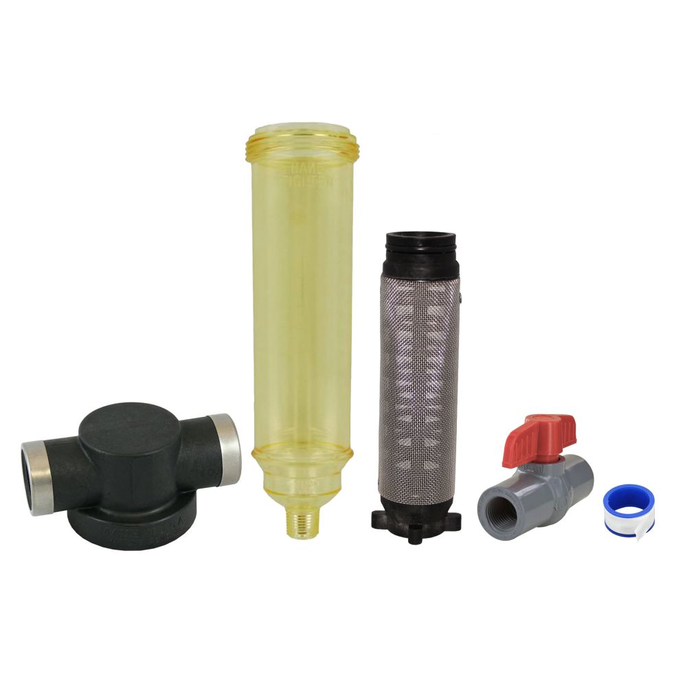 Rusco Hot Water Spin Down Filter System - 1 1/2" - 30 Mesh [533 micron]
