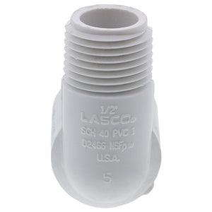 Schedule 40 PVC Street Elbow 1/2" FPT x 1/2" MPT