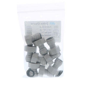 John Guest Female Adapter-Cone End BSPP - 1/2 x 3/4  BSPP