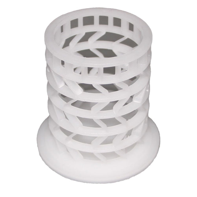 Filter Cartridge Spring Adapter, Natural PP, 2.3” L x 2.4” max dia