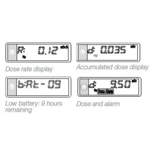 Mirion DMC-2000S LCD Radiation Detector Monitor