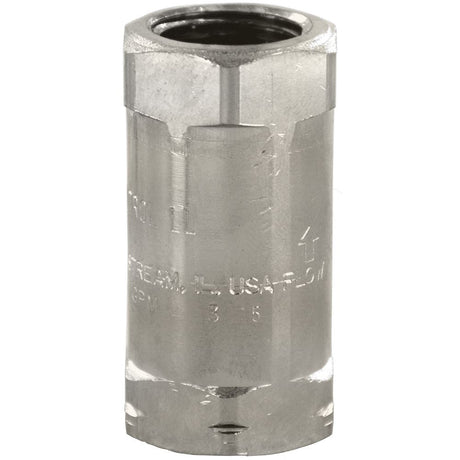 Lead-Free Nickel Plated Brass Flow Restrictor 3/8" FPT x 3/8" FPT .5 GPM