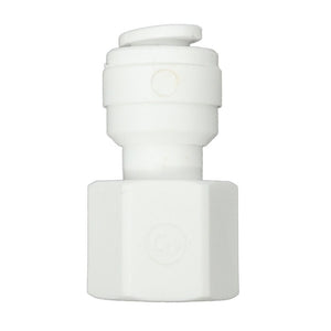 FeMale Adaptor Acetal 1/4 qc x 7/16 MNPT-6 thread